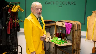  Milana Gačanoviča &ndash; Gacha je v Ljubljani odprl prvi couture atelje, ki je namenjen popolnoma osebni, intimni in poglobljeni izku&scaron;nji visoke mode. F arhiv GACHO COUTURE PRIV&Eacute;