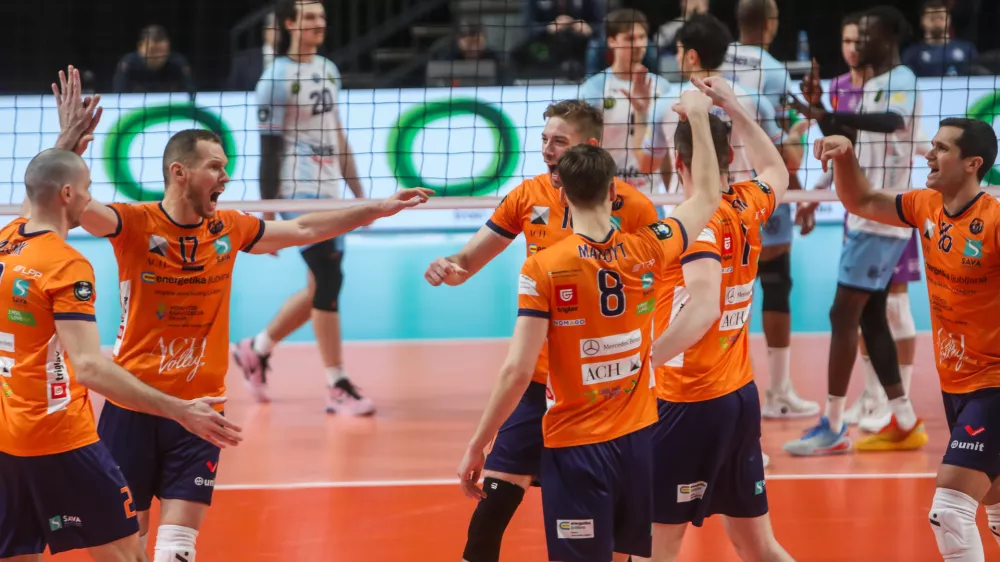 - 22.01.2026. - Odbojka 3. krog. Liga prvakov, ACH Volley - Tours. //FOTO: Bojan Velikonja