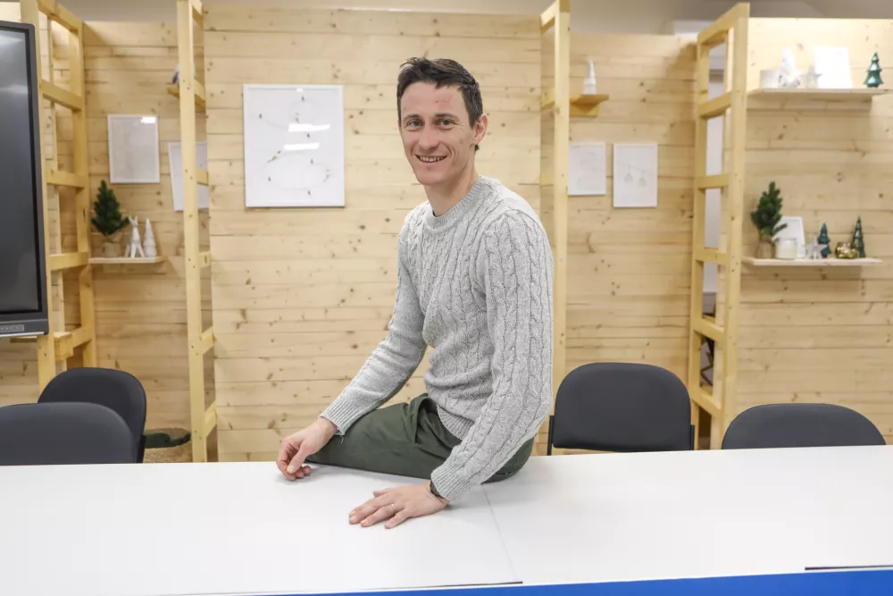 20.01.2026 - Peter Prevc, nekdanji slovenski smučarski skakalec, Foto: Luka Cjuha / Foto: Luka Cjuha