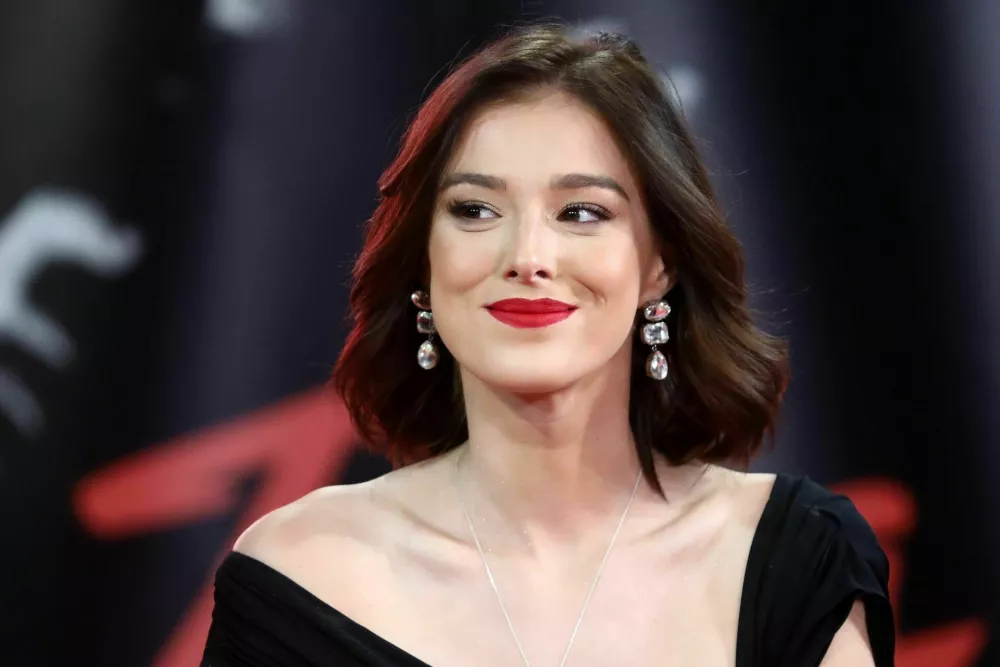 Srbska igralka Milena Radulović na sarajevskem filmskem festivalu leta 2021. 