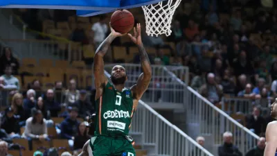 - 20.01.2026. - Košarka Cedevita Olimpija - Cluj-Napoca v 15. krogu evropskega pokala.//FOTO: Bojan Velikonja