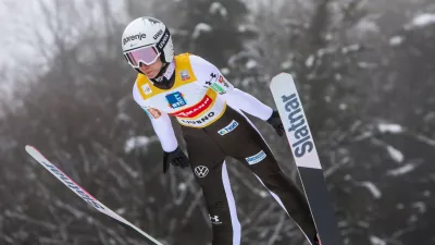 - Nika Prevc,- 10.01.2026. - Svetovni pokal v smučarskih skokih za ženske, Ljubno 2026.//FOTO: Bojan Velikonja