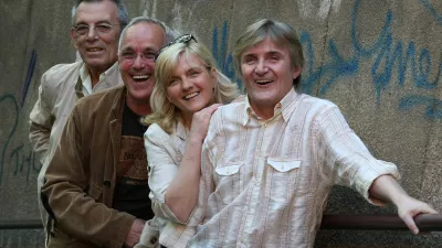 21.04.2011., Zagreb - Bend Novi Fosili uoci skorasnjeg koncerta u Zagrebu. Pjevacica Sanja Dolezal, Rajko Dujmic, Marinko Colnago, Nenad Saric, Photo: Jurica Galoic/PIXSELL