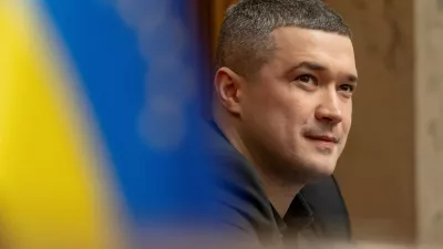 FILE PHOTO: Newly appointed Defence Minister Mykhailo Fedorov attends a session of Ukrainian parliament, amid Russia's attack on Ukraine, in Kyiv, Ukraine January 14, 2026. REUTERS/Andrii Nesterenko/File Photo