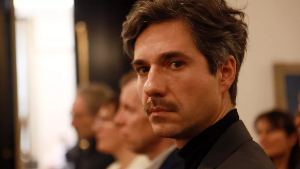 16.01.2026 -izjava za medije po koncu posveta socialnih partnerjev glede dviga minimalne plačeLuka MesecFoto: Tomaž Skale