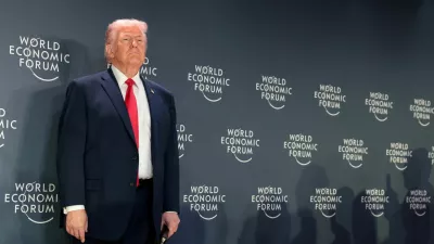 U.S. President Donald Trump attends a reception with business leaders during the 56th annual World Economic Forum (WEF), in Davos, Switzerland, January 21, 2026. REUTERS/Jonathan Ernst