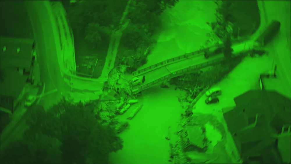 Ljubljana.Prizor iz filma Sonce, ki je padlo v vodo.Foto: Lena Kocutar