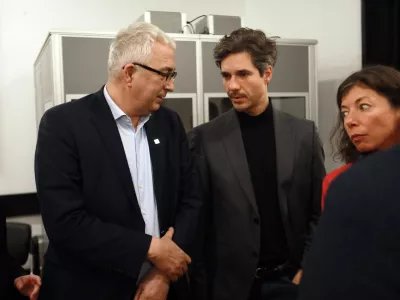 16.01.2026 -izjava za medije po koncu posveta socialnih partnerjev glede dviga minimalne plačeMitja Goren&scaron;ček, Luka MesecFoto: Tomaž Skale