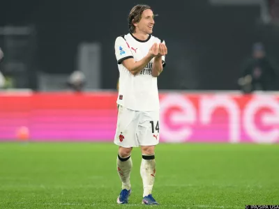 Luka Modric of AC Milan during the match of 22th day of the Serie A Championship between A.S. Roma and A.C.Milan at the Olimpico Stadium on Jan 25, 2026 in Rome, Italy. during AS Roma vs AC Milan, Italian soccer Serie A match in Rome, Italy, January 25 2026 (Photo by Roberto Ramaccia/IPA Sport / ipa-agency.net/IPA/Sipa USA) Photo: IPA/SIPA USA / Foto: Ipa/sipa Usa