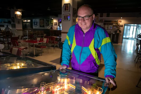 24.4.2025 - Dan Podjed, slovenski antropolog, Raziskovalec na Znanstvenoraziskovalnem centru Slovenske akademije znanosti in umetnosti,Foto: Luka Cjuha / Foto: Luka Cjuha