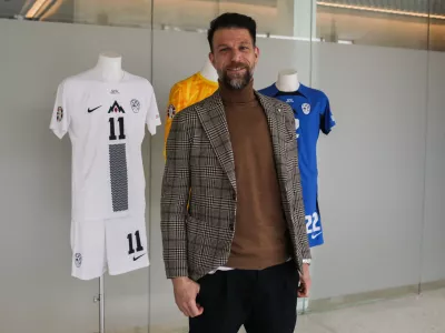  - Bo&scaron;tjan Cesar, novi selektor članske reprezentance, - 21.01.2026. - Tiskovna konferenca NZS ob imenovanju Bo&scaron;tjana Cesarja za selektorja slovenske nogometne reprezentance.//FOTO: Bojan Velikonja