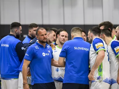 Uro&scaron; Zorman06.12. 2025 - Pripravljalna tekma za evropsko prvenstvo v rokometu Slovenija - KuvajtFOTO: Nik Erik Neubauer