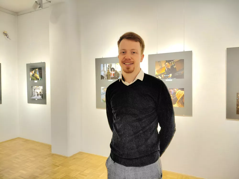 Tine Venko, avtor razstave