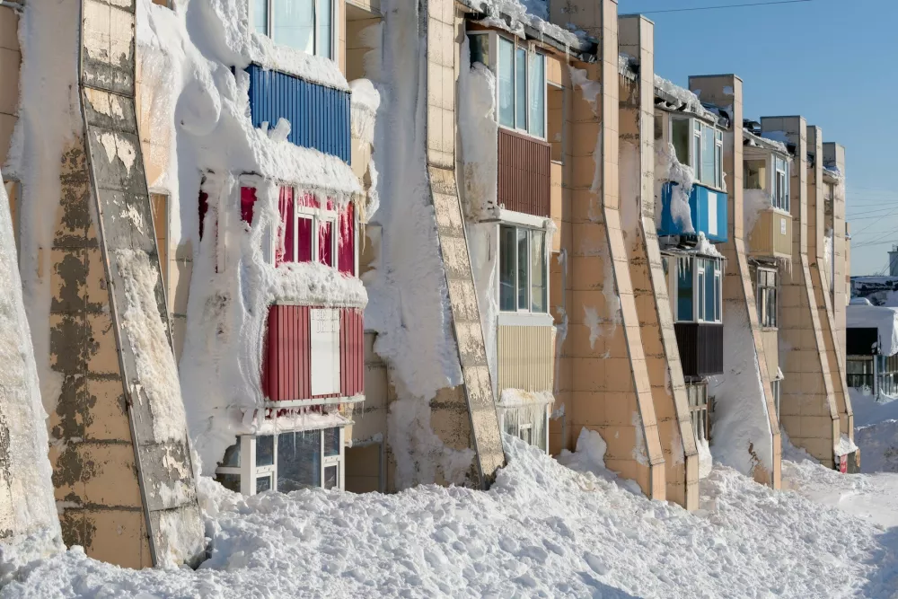KAMCHATKA, RUSSIA - JANUARY 19: Heavy snow blanket covers the city as Kamchatka Peninsula has experienced the heaviest snowfall in the last 30 years in Russia on January 19, 2026. Alexander A. Piragis / Anadolu/ABACAPRESS.COM,Image: 1067343097, License: Rights-managed, Restrictions:, Model Release: no / Foto: Profimedia