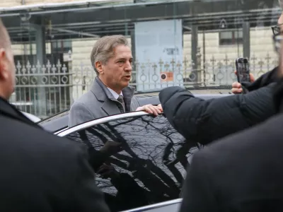 Predsednik vlade Robert Golob13.01.2026 - Delovno kosilo pri predsedniku vlade Robertu Golobu. PEN KlubFoto: Luka Cjuha