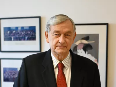 - 07.10.2022 &ndash; prof. dr. Danilo T&uuml;rk, pravnik, diplomat in politik - zaslužni profesor na Pravni fakulteti Univerze v Ljubljani, nekdanji predsednik Slovenije (2007 &ndash; 2012), predsednik mednarodne nevladne organizacije Madridski klub do leta 2022, član Svetovalnega odbora ZN na visoki ravni o učinkovitem multilateralizmu,//FOTO: Nik Erik NeubauerOPOMBA: NEDELJSKI DNEVNIK - INTERVJU 2022