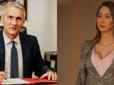 Dejan Vuk&scaron;ić in Mirjana Pajković