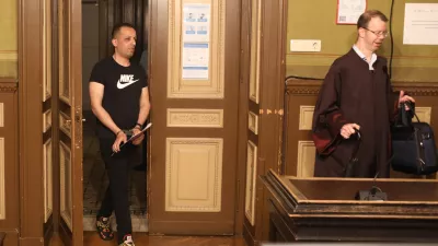 - Aziz Rašid- 07.07.2025. - Začetek sojenja zoper Aziz Rašida obtoženega terorizma.//FOTO: Bojn Velikonja