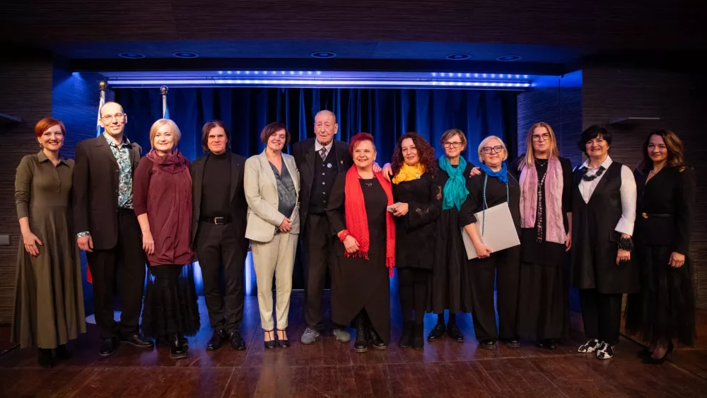 slovesna podelitev najvi&scaron;jih odličij Javnega sklada RS za kulturne dejavnosti. / Foto: Matej Maček