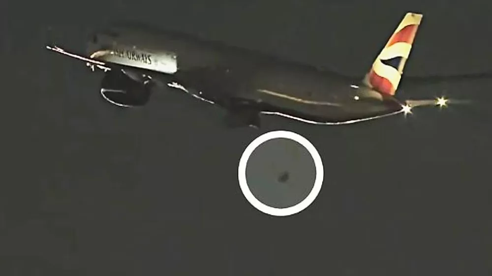 Las Vegas, British Airways. Vir: zajem zaslona