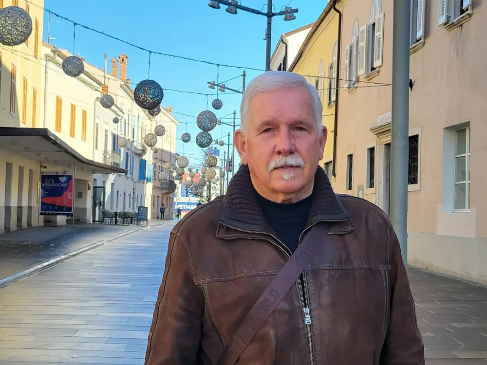 Egon Brecelj, predsednik zveze dru&scaron;tev za &scaron;portni ribolov na morju Slovenije / Foto: Katja Gle&scaron;čič 