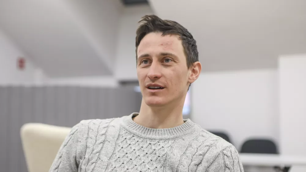 20.01.2026 - Peter Prevc, nekdanji slovenski smučarski skakalec, Foto: Luka Cjuha