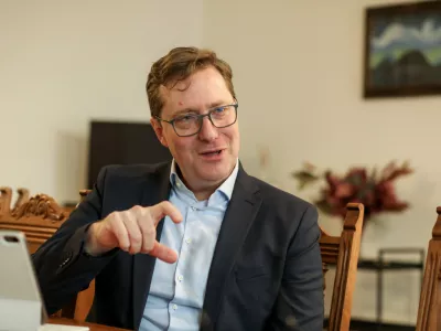  - 26.01.2026. - Vladimir Prebilič, Predsednik stranke Prerod in Evropski poslanec.//FOTO: Bojan Velikonja