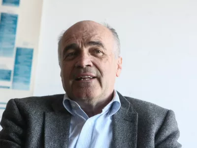 - 03.04.2018 - red. prof. dr. Bogomir Kovač, ekonomist - redni profesor na Ekonomski fakulteti v Ljubljani - //FOTO: Luka Cjuha.