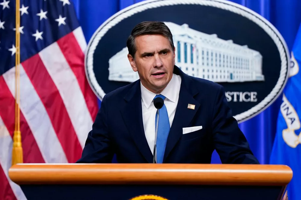 Deputy U.S. Attorney General Todd Blanche speaks during a press conference at the Justice Department in Washington, D.C., U.S., January 30, 2026. REUTERS/Elizabeth Frantz / Foto: Elizabeth Frantz