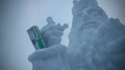 Snežni gradovi kralja Matjaža. Peca, Črna na Koro&scaron;kem//foto: Bojan Velikonja / Foto: Bojan Velikonja