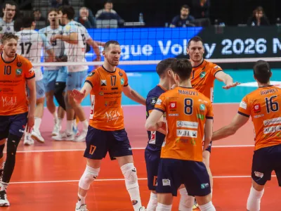 - 22.01.2026. - Odbojka 3. krog. Liga prvakov, ACH Volley - Tours. //FOTO: Bojan Velikonja