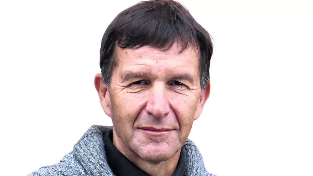 07.01.2025. - Bogdan Bi&scaron;čak, politični analitik, biv&scaron;i politik strank LDS in Zares.//FOTO: Bojan Velikonja