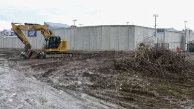 - Nov zapor Dobrunje.- 26.03.2025. - Gradbišče novega zapora v Dobrunjah.//FOTO: Bojan Velikonja