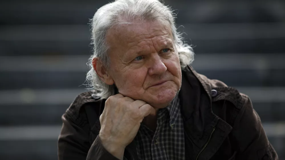 Milo&scaron; &Scaron;o&scaron;kič, upokojeni nogometni trener, ki je največje trenerske uspehe dosegel z Olimpijo &scaron;e v časih Jugoslavije //FOTO: Jaka Gasar