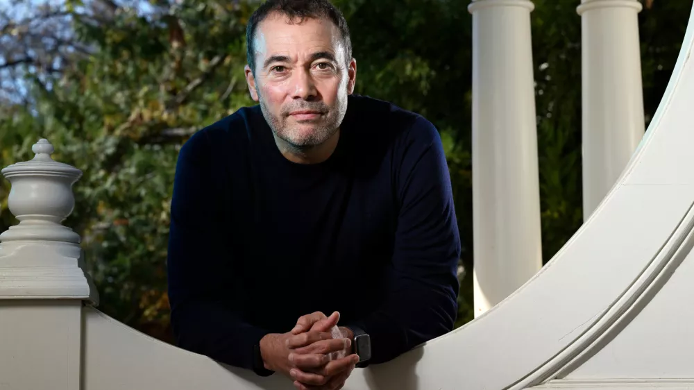 FILE - Will Lewis, publisher and CEO of The Washington Post, poses for a portrait in Washington, Sunday, Nov. 5, 2023. (Matt McClain/The Washington Post via AP, File)
