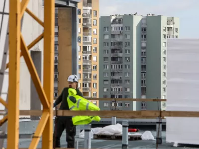 - 29.01.2025. - Savsko naselje, nepremičnine, davek na nepremičnine, stanovanja, stanovanjska politika,- NEVIDNA LJUBLJANA.//FOTO: Bojan Velikonja