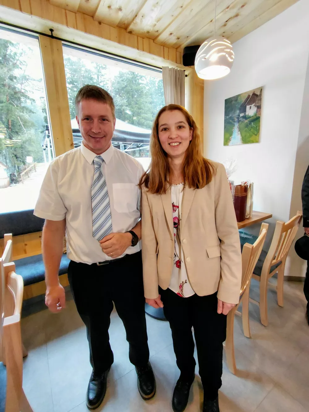 Odprta vrata nove postojanke ob Plan&scaron;arskem jezeru