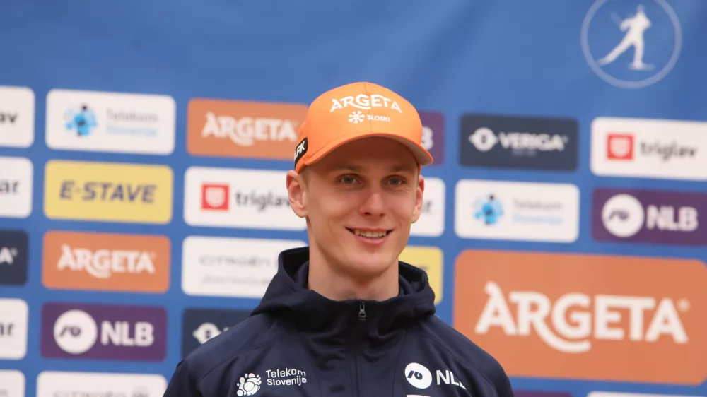 - Anton Vidmar,- 07.10.2025. Predstavitev reprezentanc Smučarske zveze Slovenije za novo tekmovalno sezono.//FOTO: Bojan Velikonja