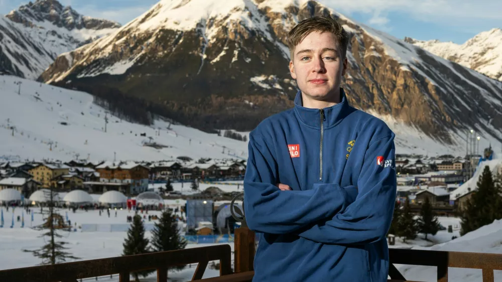 Elis Lundholm je tekmovalev v prostem slogu. / Foto: Profimedia