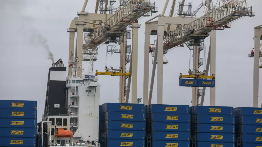  06.01.2023 - Luka Koper, d.d., pristani&scaron;ki in logistični sistem - mednarodno tovorno pristani&scaron;če&nbsp;//FOTO: Luka Cjuha