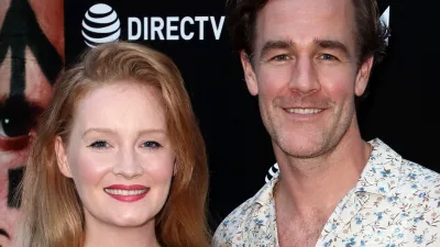 HOLLYWOOD, CALIFORNIA - JULY 11: (L-R) Kimberly Brook and James Van Der Beek attend the LA Special Screening of A24's "Skin" at ArcLight Hollywood on July 11, 2019 in Hollywood, California. David Livingston,Image: 457687384, License: Rights-managed, Restrictions:, Model Release: no
