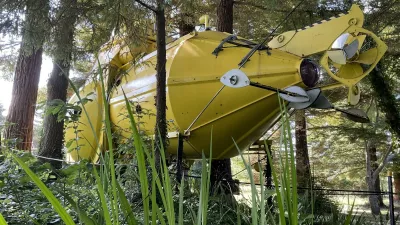 The Beatles-themed Yellow Submarine Airbnb in Marton, Manawatu-Wanganui, New Zealand. // A couple have built a Beatles-themed Yellow Submarine Airbnb - and even John Lennon's family have come to stay. Keith Lovelock and his wife Jen built the submarine - and turned it into one of the quirkiest holiday stays 's in the world. The whole rental is dotted with references to nautical travel and the Beatles -and even comes with a John Lennon-inspired mannequin. The accommodation in Marton, Manawatu-Wanganui, New Zealand is deemed by Airbnb as one of the quirkiest places to stay. Photo released 11/01/2026,Image: 1065229121, License: Rights-managed, Restrictions: Editorial use, commercial use may require additional licenses. We don't use AI to make images which could be mistaken for news photos. AI use will be clearly indicated. Supplied on condition you ensure personal data is processed in compliance with UK GDPR, Model Release: no