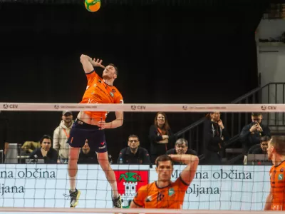 - 22.01.2026. - Odbojka 3. krog. Liga prvakov, ACH Volley - Tours. //FOTO: Bojan Velikonja