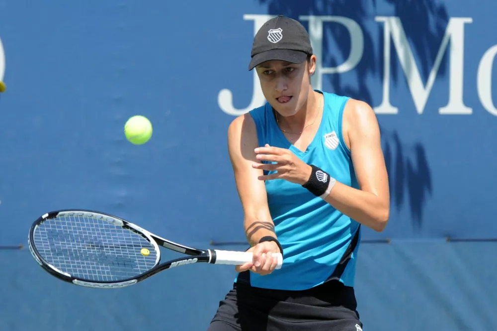 Katarina Srebotnik tenis / Foto: Alenka Žavbi