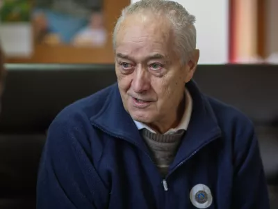 - 04.02.2026. - Bojan Pollak - Bojč, prejemnik priznanja PZS za življenjsko delo v alpinizmu 2026, inženir strojni&scaron;tva in gorski vodnik od 1975.//FOTO: Bojan Velikonja / Foto: Bojan Velikonja