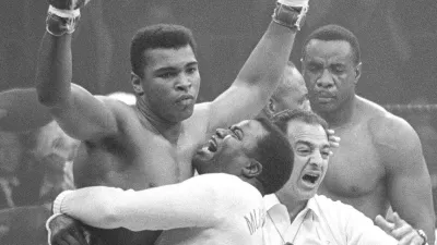 Trenutek, ko se je Cassius Clay vpisal v zgodovino. / Foto: Profimedia