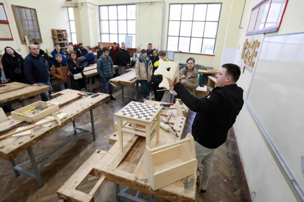 13.02.2026 - informativni dneviSrednja lesarska &scaron;olaFoto: Tomaž Skale