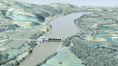 HE Mokrice, na spodnji Savi