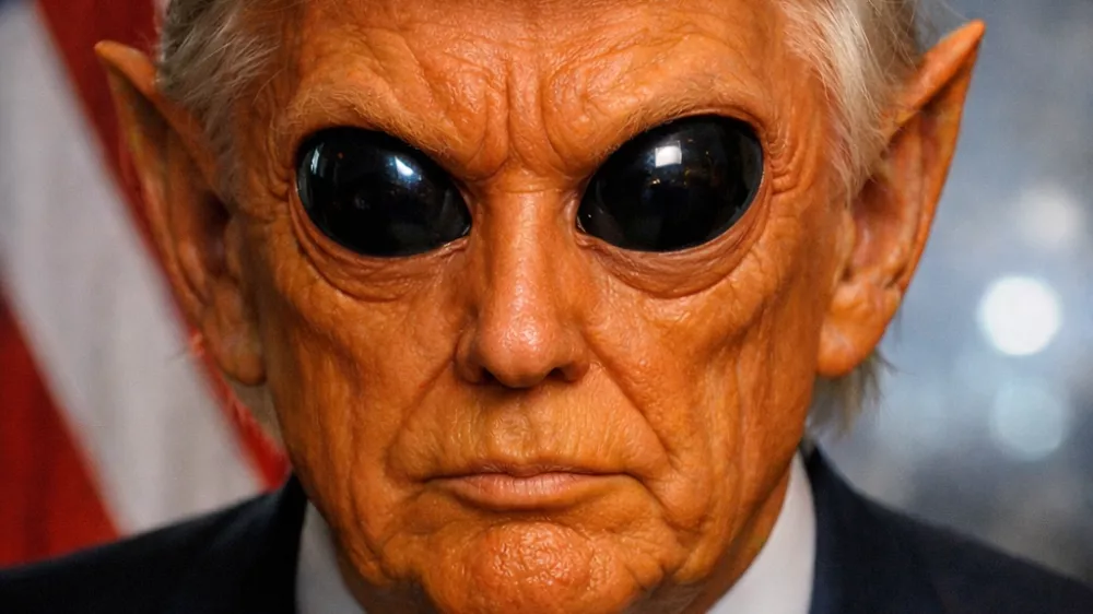 Donald trump alien