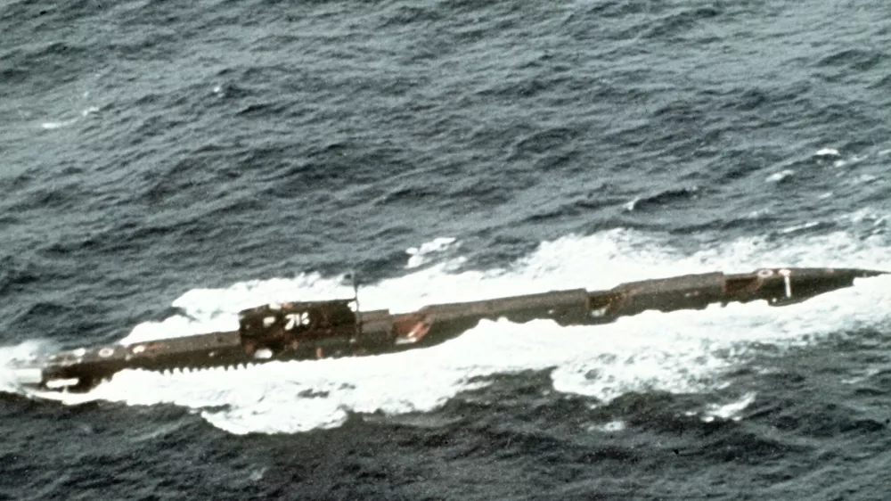 Sovjetska jedrska podmornica. Foto: Profimedia